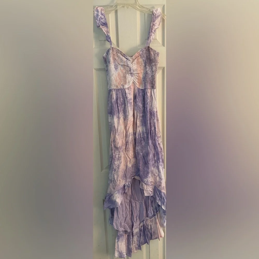 Tie-Dye High-Low Dress - Picture 5 of 6